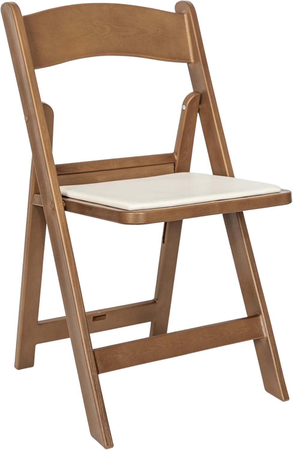 Flash Furniture Hercules Series Folding Chairs for Weddings and Formal Events, Stackable Commercial Event Seats with 1,000-lb. Static Weight Capacity, Set of 4, Black